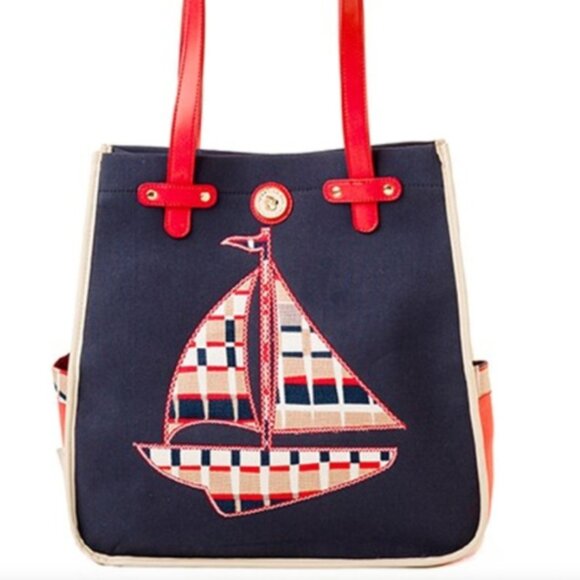 Spartina 449 Handbags - NWT - Spartina 449 Quarterdeck Beach Bag Spartina 449